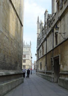 A view on Catte Street, Oxford