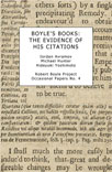Boyle's Books: the Evidence of his Citations - thumbnail cover image