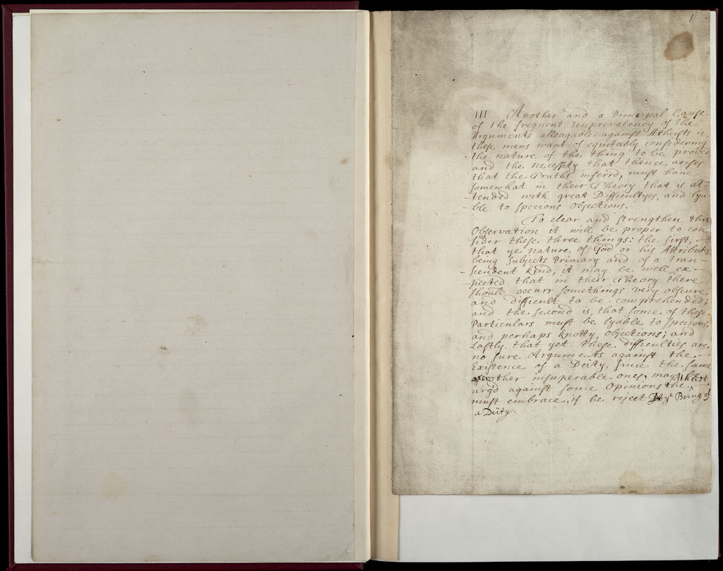 Boyle Papers Volume 2 Fol. 1r