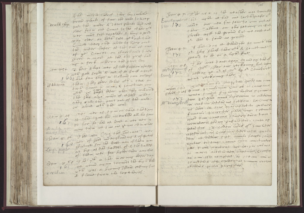 Boyle Papers Volume 8 Fol. 104v-105r