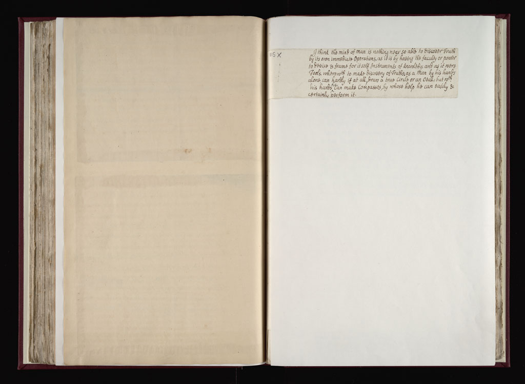 Boyle Papers Volume 9 Fol. 115v-115xr