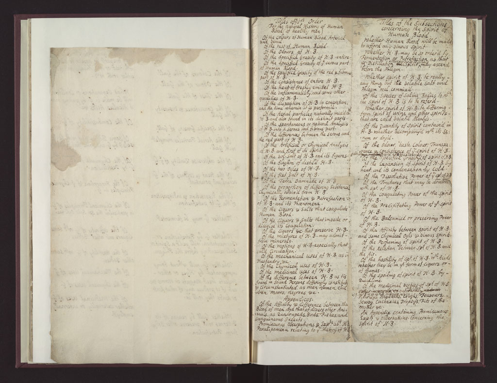 Boyle Papers Volume 18 Fol. 47v-48r