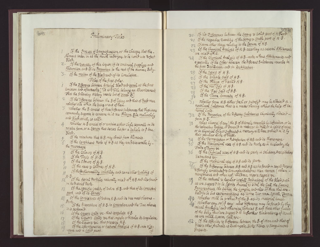 Boyle Papers Volume 18 Fol. 49v-50r