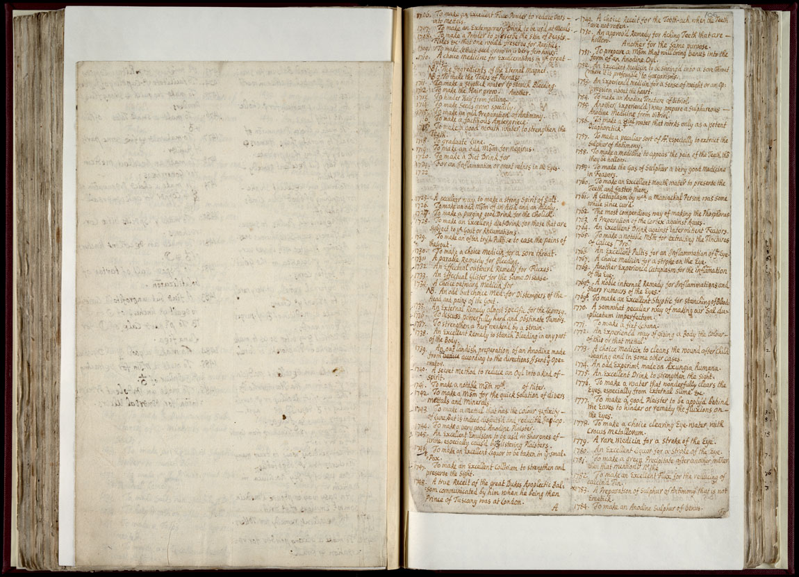 Boyle Papers Volume 36 Fol. 105v-106r