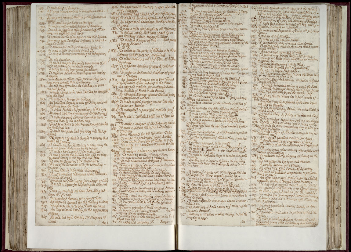 Boyle Papers Volume 36 Fol. 106v-107r