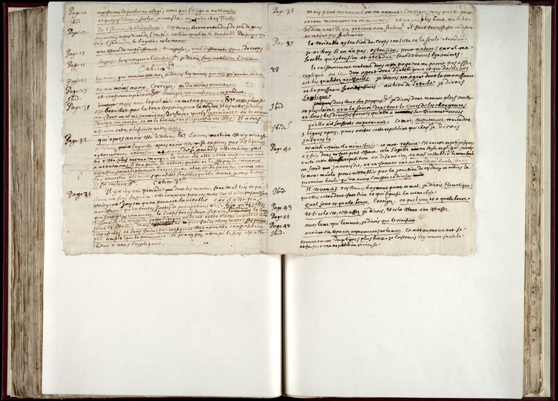 Boyle Papers Volume 36 Fol. 126v-127r